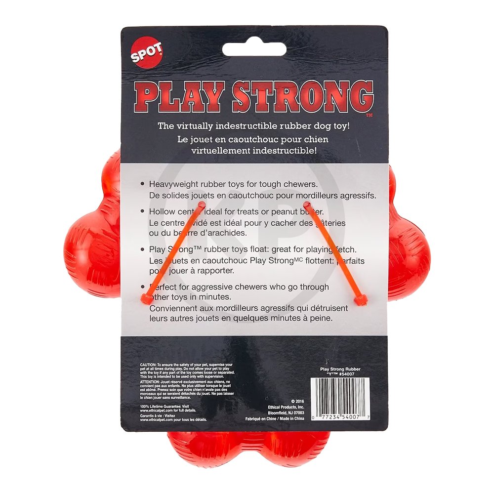 Spot Play Strong Dog Toy Trident 6-in