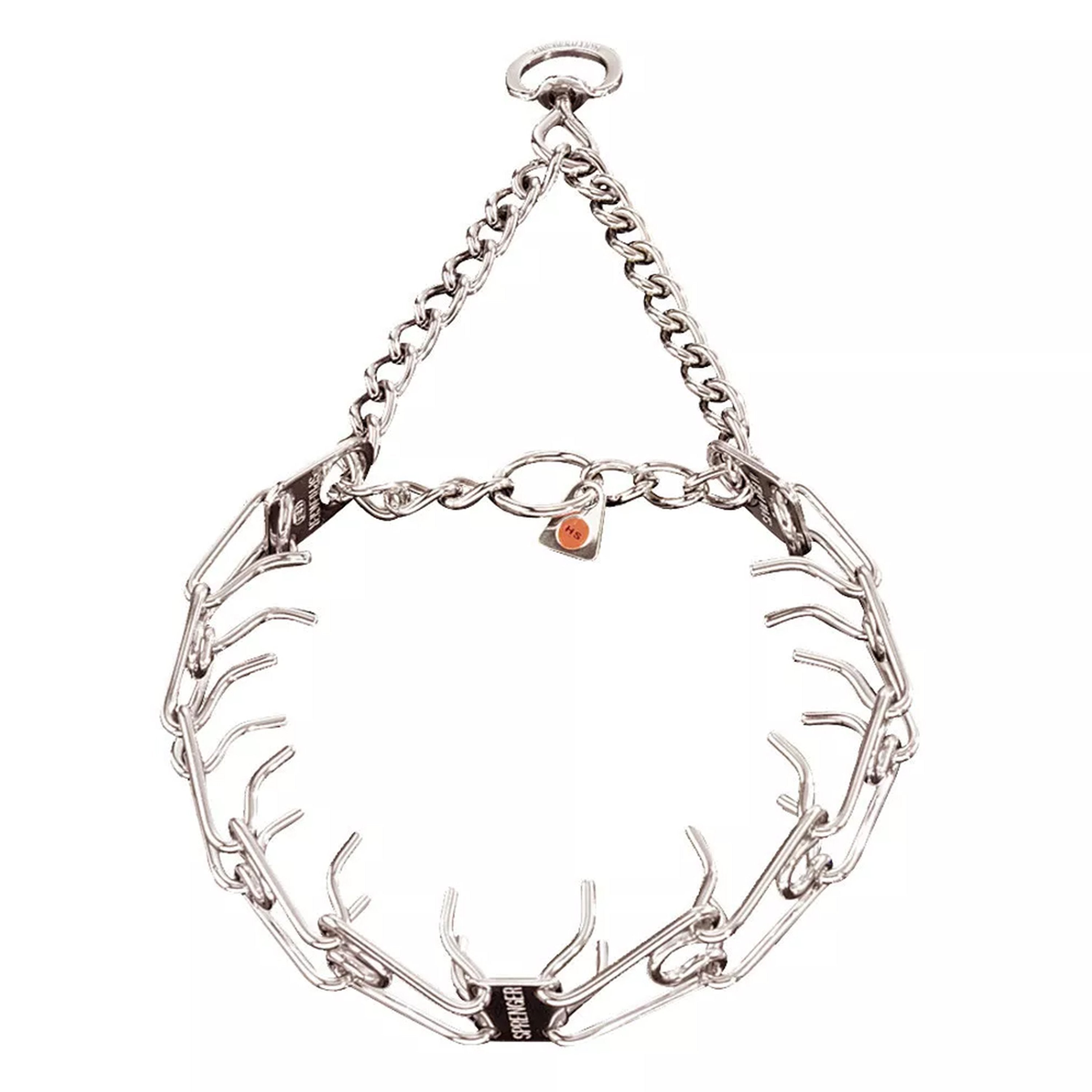 Herm Sprenger Ultra-Plus Stainless Steel Dog Prong Training Collar 18-in Neck 3.20-mm Wide