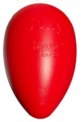 Jolly Pet Egg Hard Plastic Dog Toy Red Large 12-in