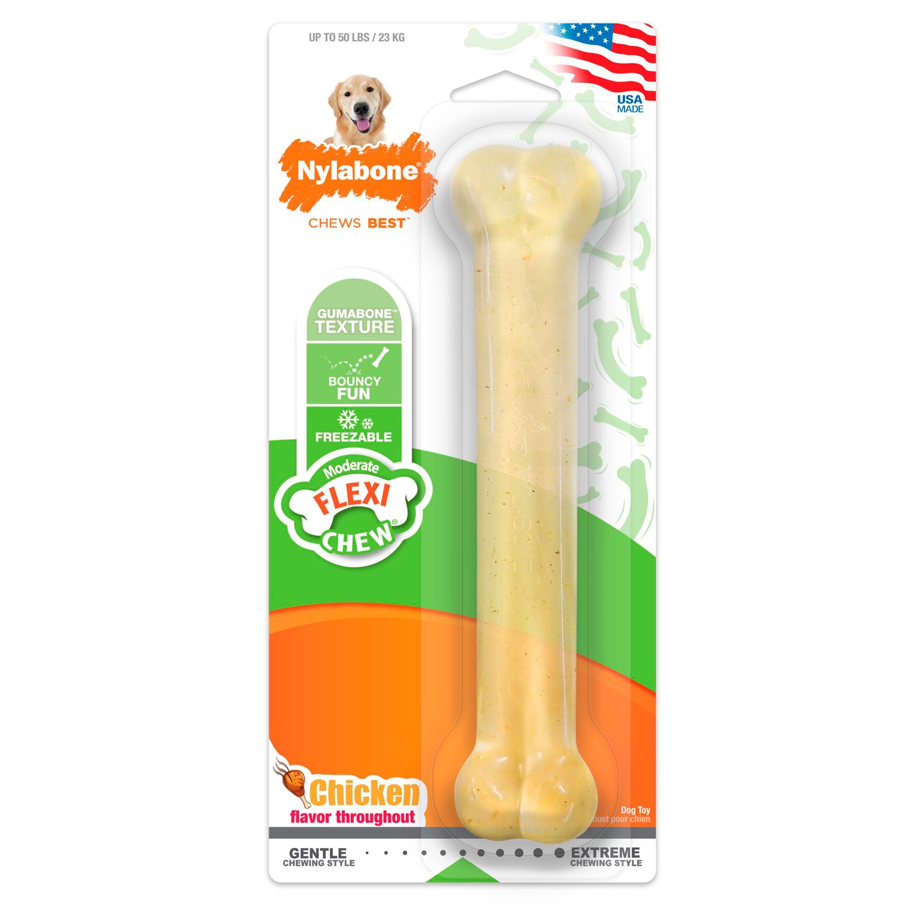 Nylabone Moderate Chew Dog Toy Chicken Large/Giant - Up To 50 lbs