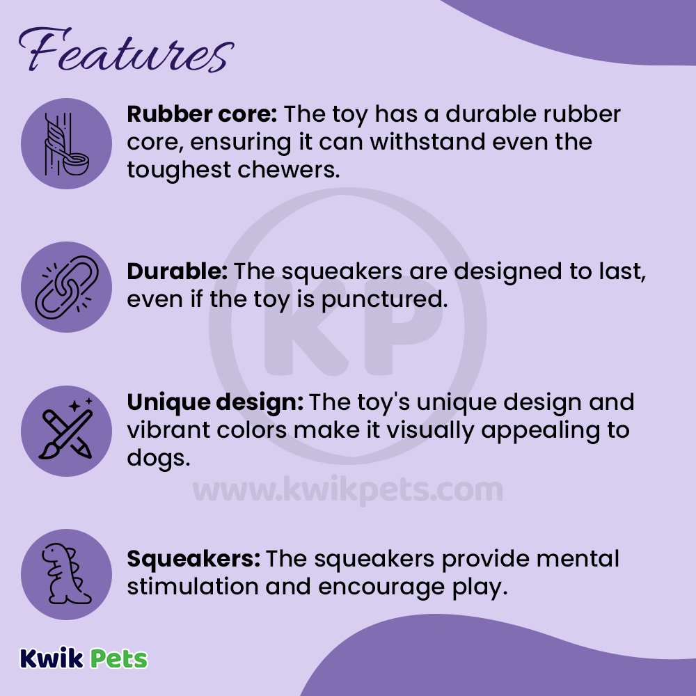 Skinneeez Plush Dog Toy Duck Multicolor 15-in