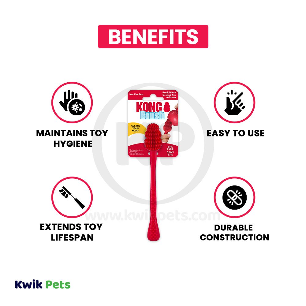 KONG Cleaning Brush Toy One Size