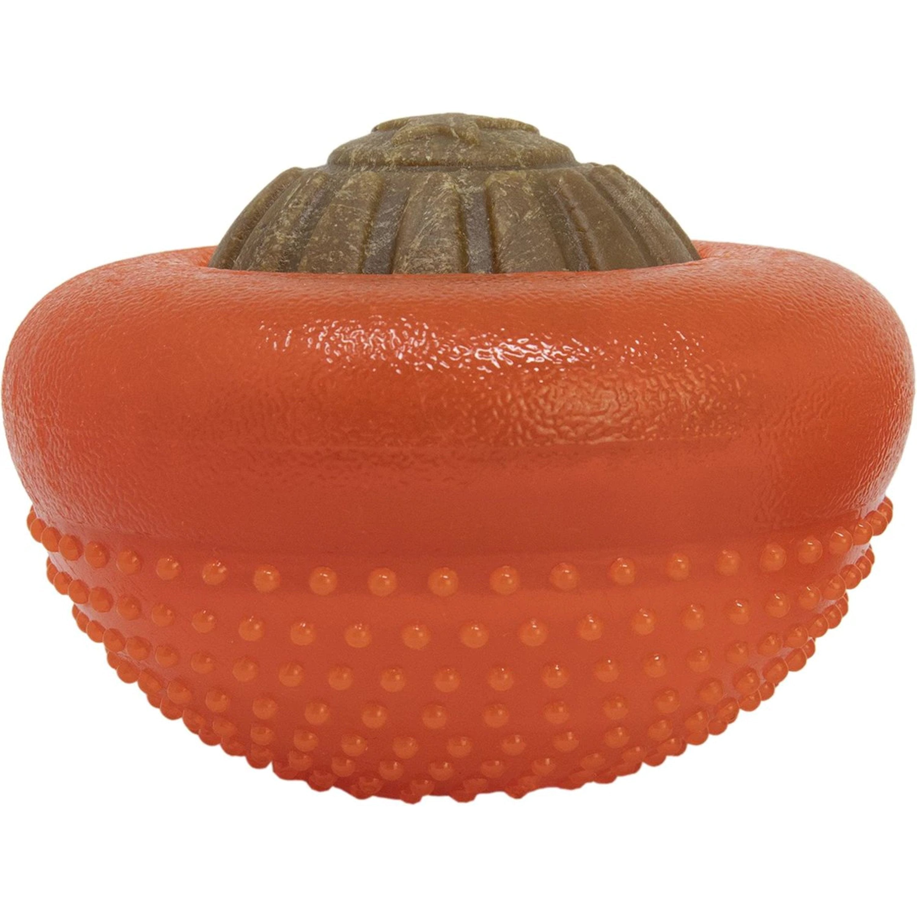 Starmark Bento Ball Dog Toy Orange Large