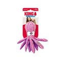 KONG CuteSeas Octopus Dog Toy Pink Purple Medium