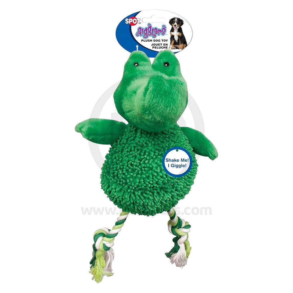 Spot Giggler Pals Plush Dog Toy Assoted 12-in