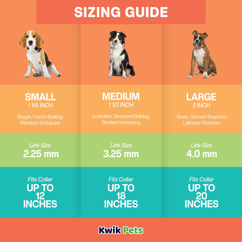 Herm Sprenger Stainless Steel Extra Links for Dog Prong Collar 2.25-mm