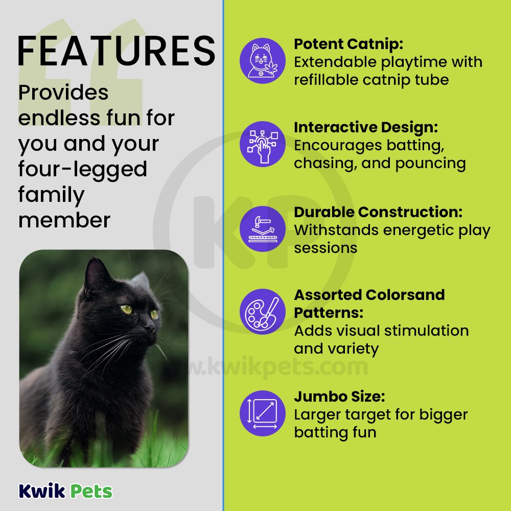 SmartyKat RatPack Catnip Toy Assorted Jumbo