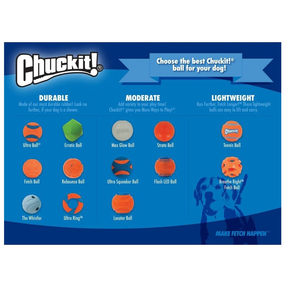 Chuckit! Ultra Squeaker Ball Dog Toy Small