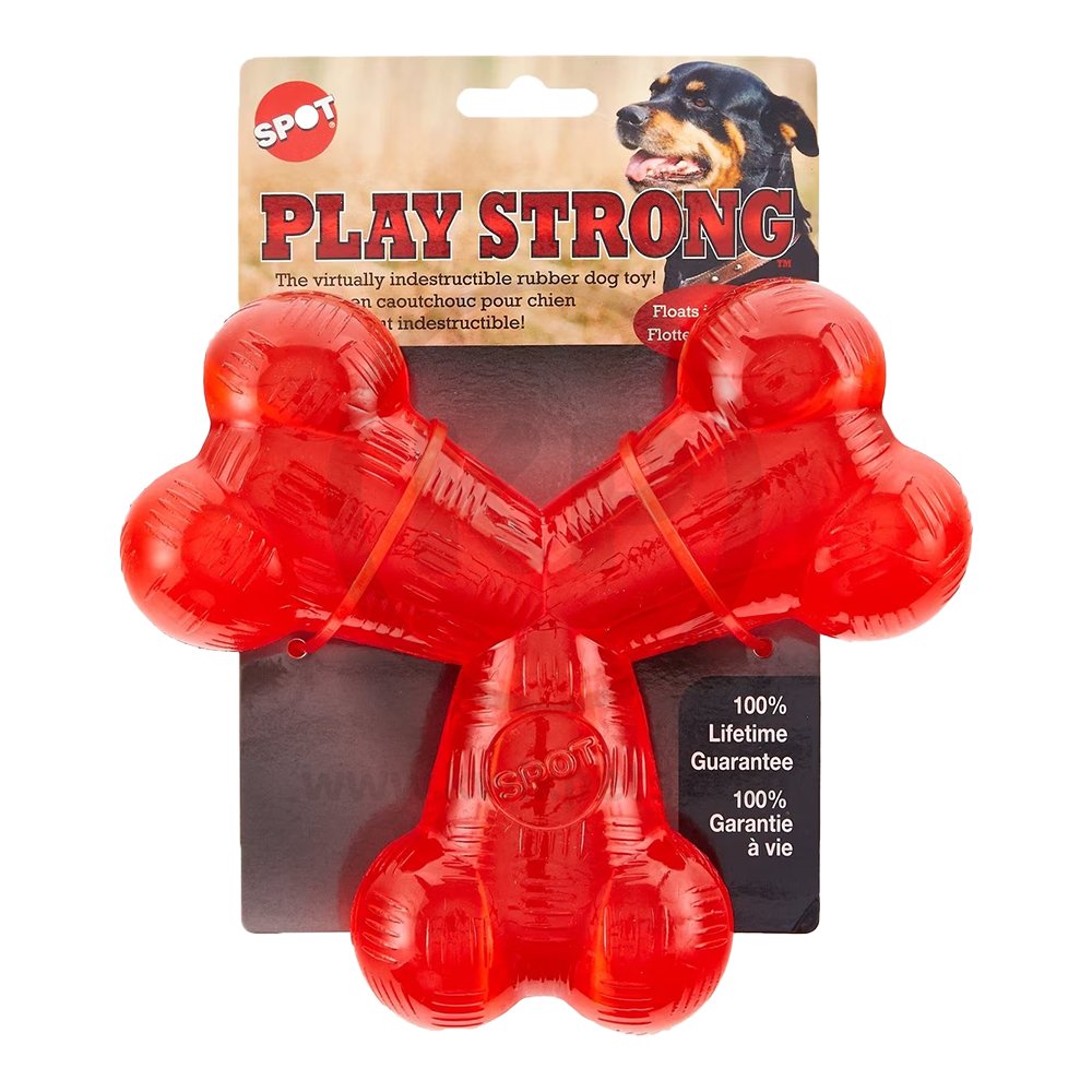 Spot Play Strong Dog Toy Trident 6-in