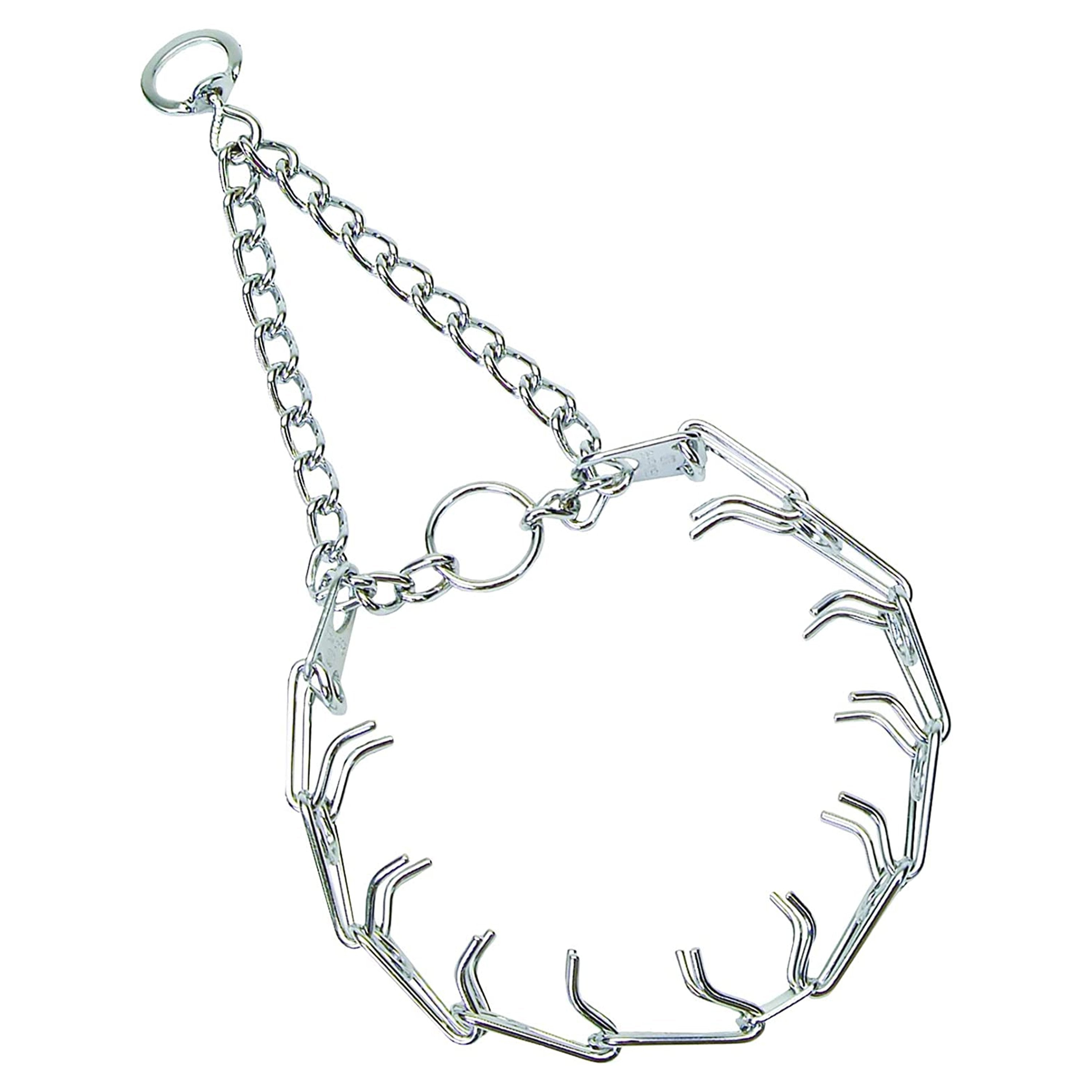 Herm Sprenger Ultra-Plus Dog Prong Training Collar with Latch 18-in Neck 3.0-mm Wide