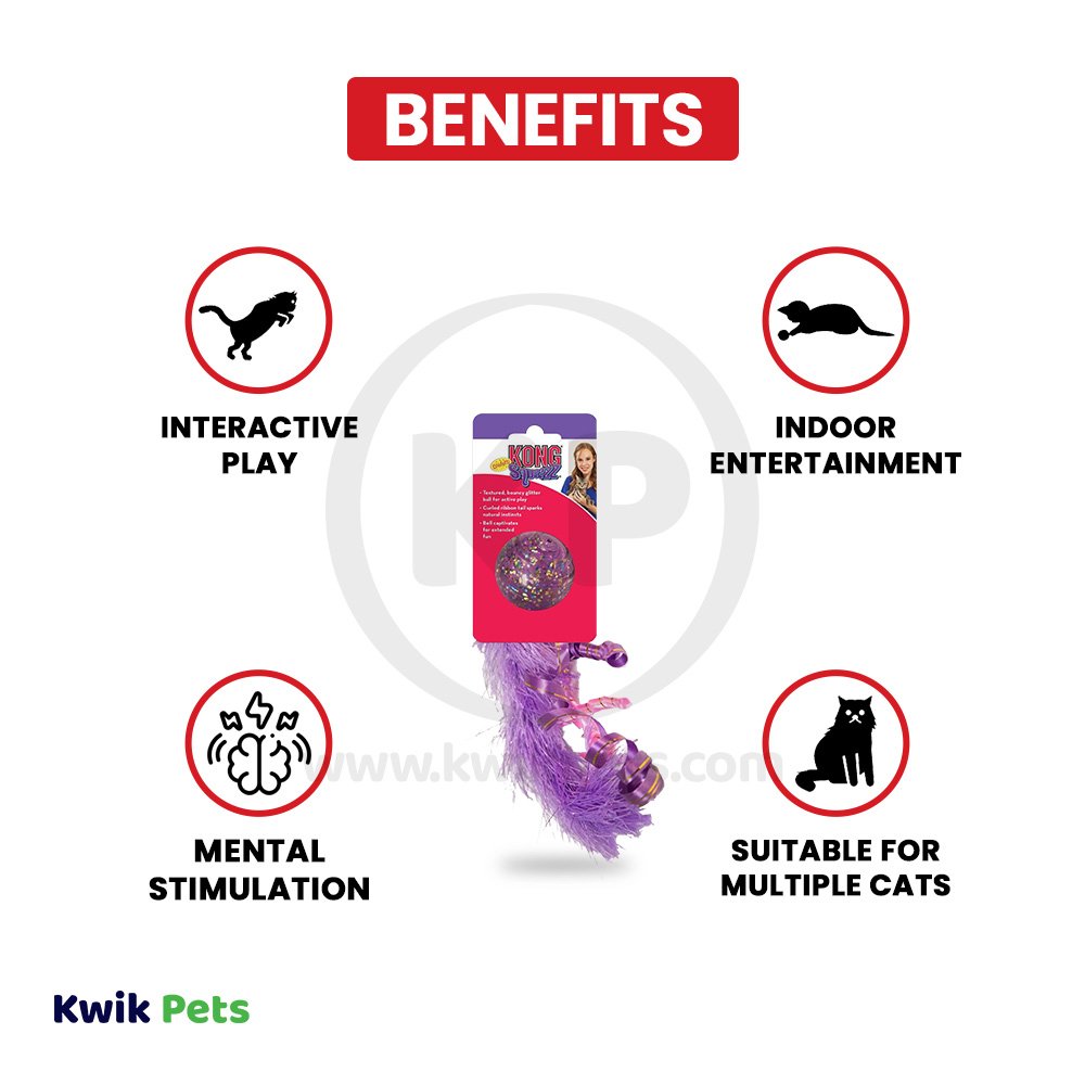 KONG Active Confetti Ball Cat Toy One Size