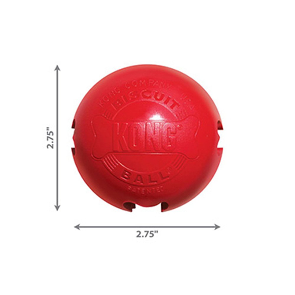 KONG Ball Dog Toy Red Small