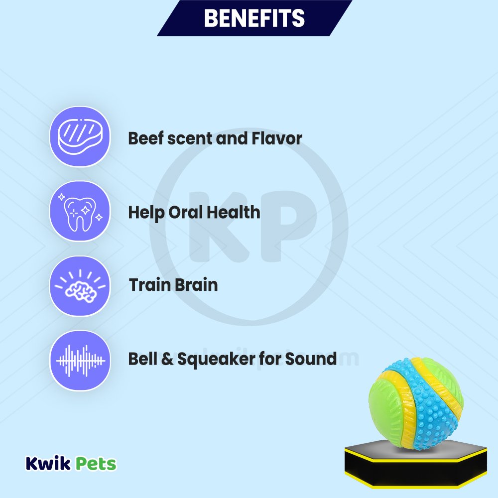 Spot Sensory Ball Dog Toy Assorted Small 2.5-in