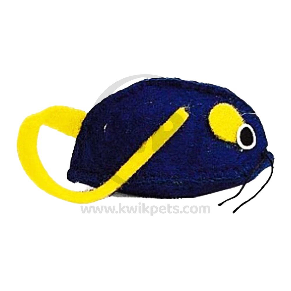 Spot Felt Mice Cat Toy with Catnip Assorted 6 Count 6-in