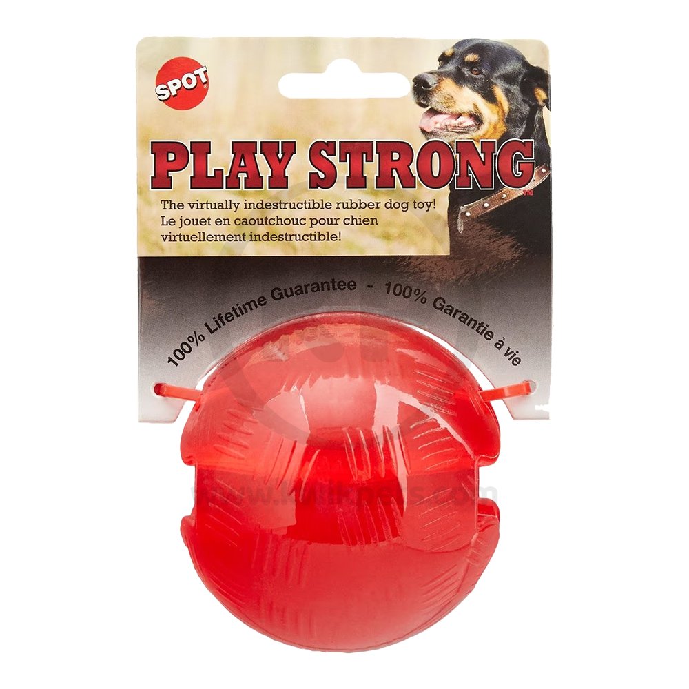 Spot Play Strong Ball Dog Toy Medium 3.25-in