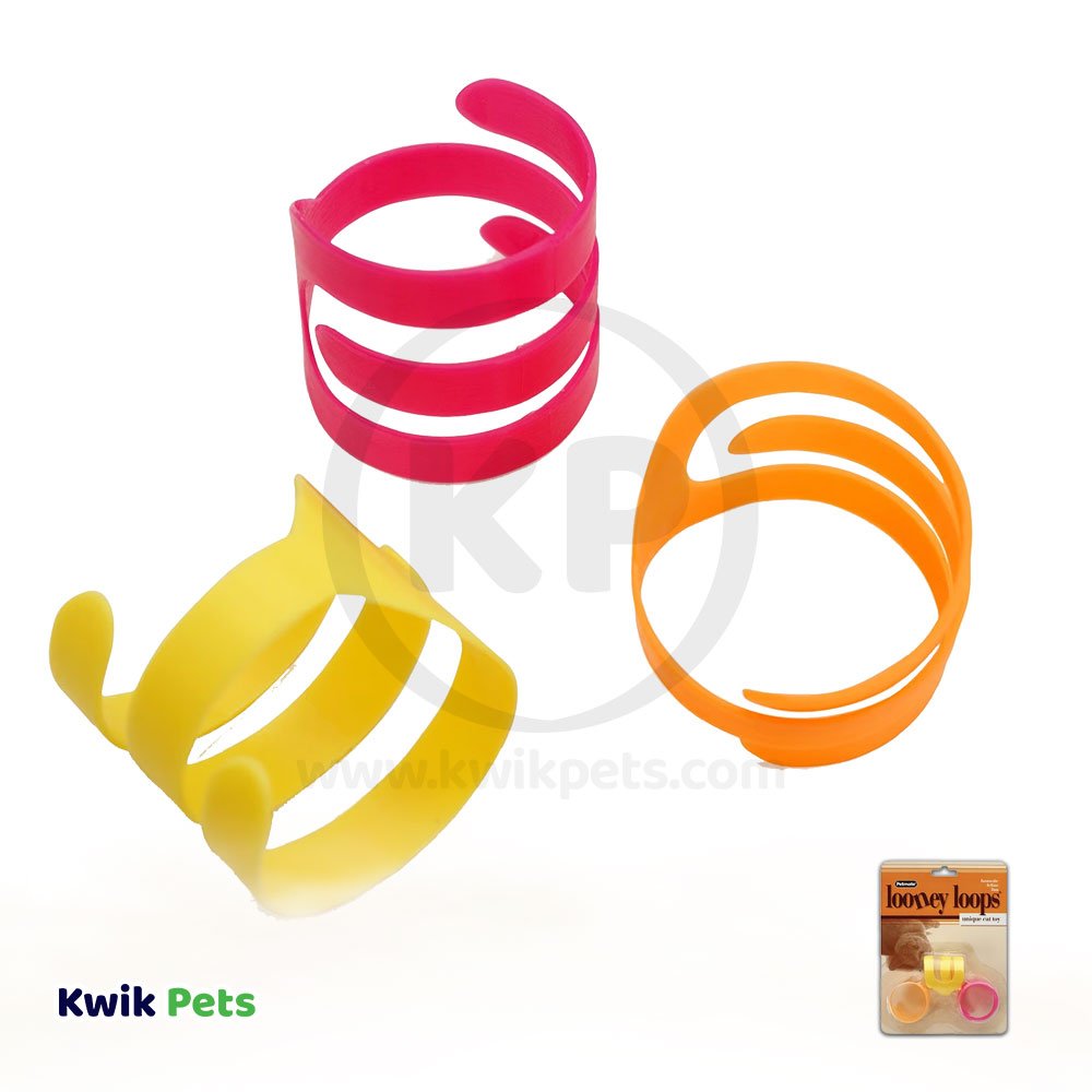 Petmate Looney-Loops Cat Toy 3 Count