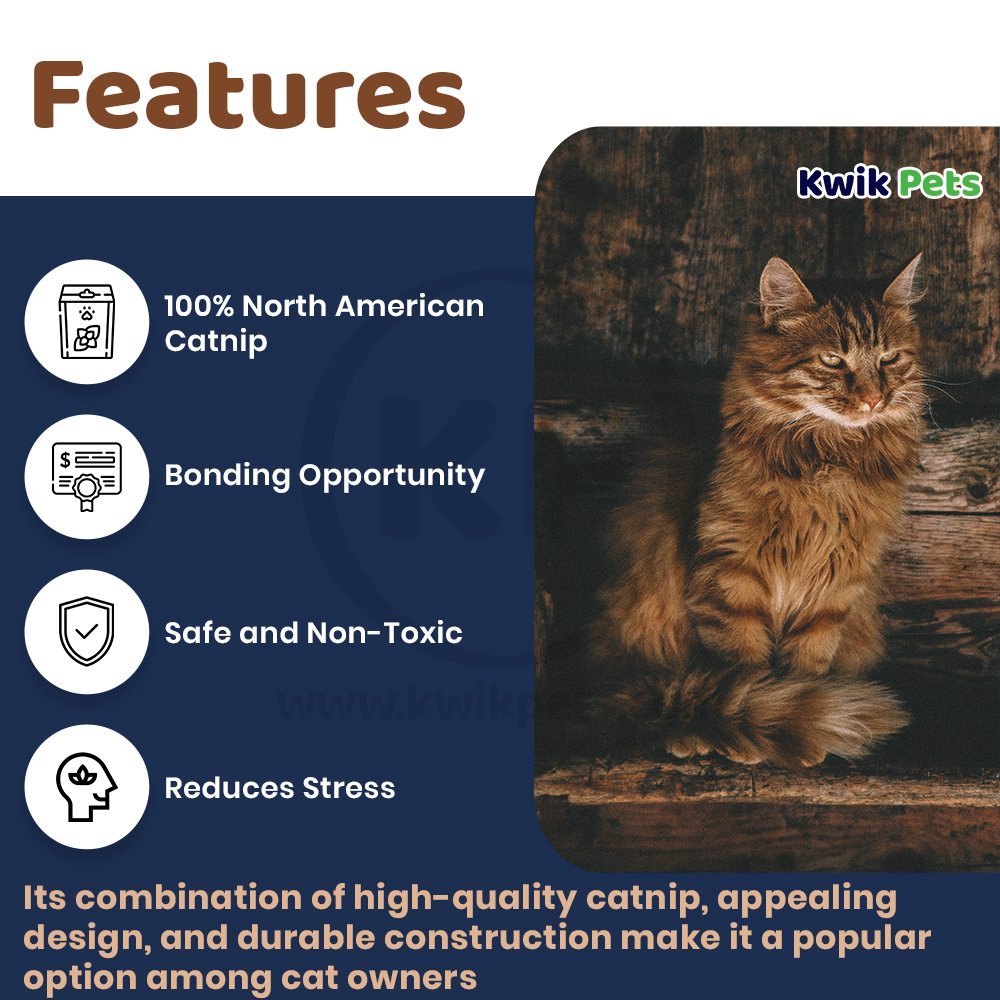 OurPets Cosmic Cat - Banana - A-peeling 100% Catnip Filled Cat Toy Yellow