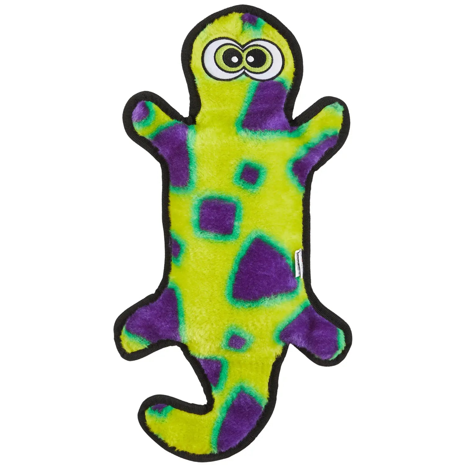 Outward Hound Invincibles Durablez Gecko Dog Toy Yellow & Green Large