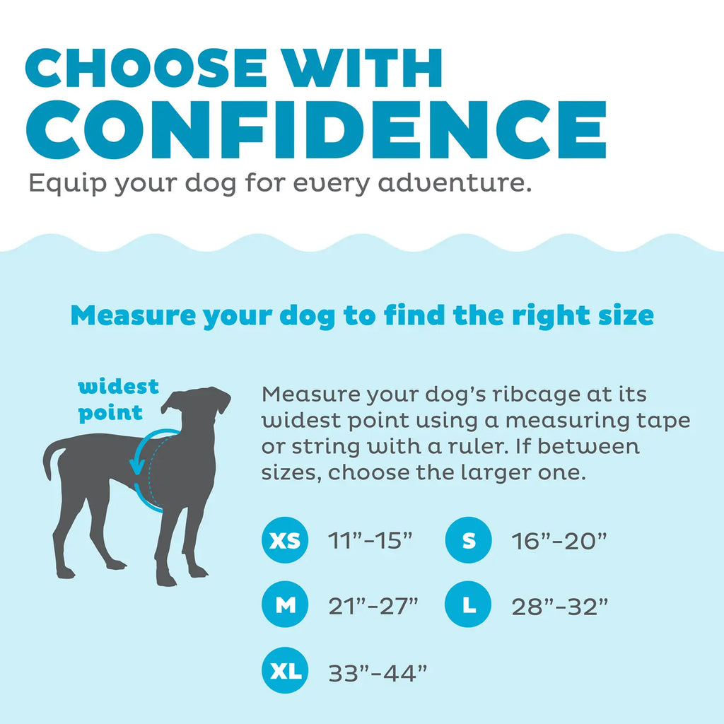 Outward Hound Granby Ripstop Dog Life Jacket Orange Small